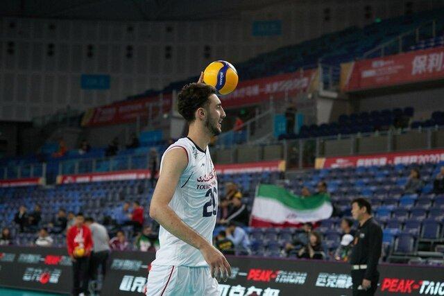والیبال انتخابی المپیک، ایران 1 - قزاقستان 0