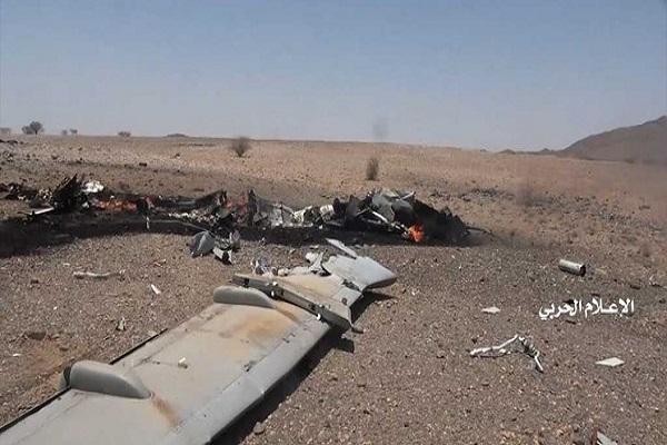 سرنگونی یک هواپیمای جاسوسی ائتلاف سعودی در آسمان الجوف